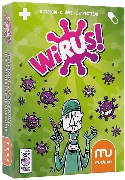 Gra karciana WIRUS w Biedronce - mega okazja, prawie 40% taniej niż gdzie indziej!