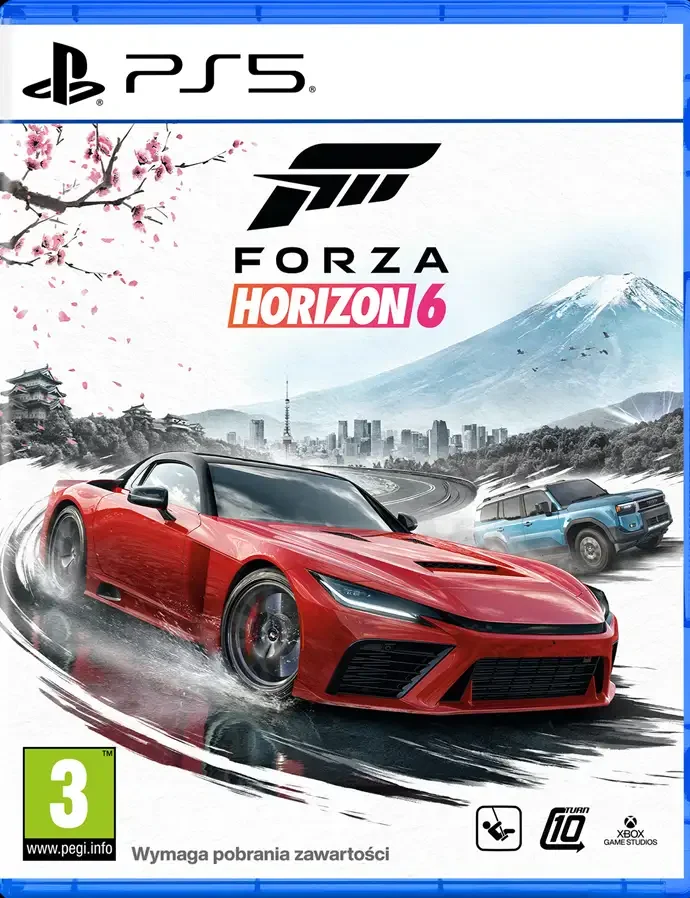 Preorder Forza Horizon 6 Płyta PS5 Data Premiery: 2027-01-26