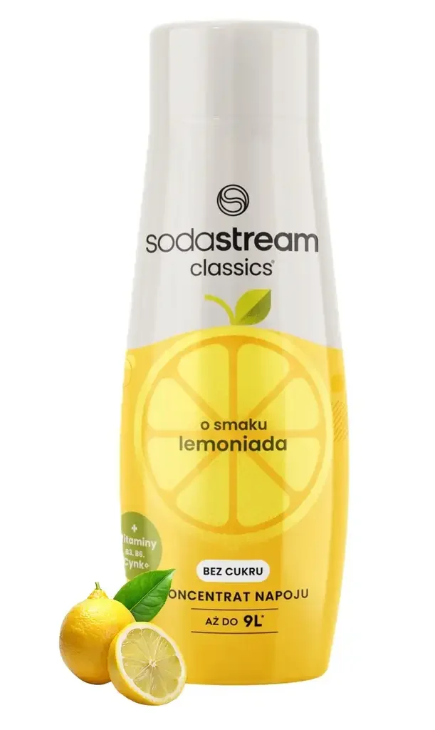 Syrop do saturatorów SODASTREAM Lemon 440 ml bez cukru za 9,99 zł – Media Expert