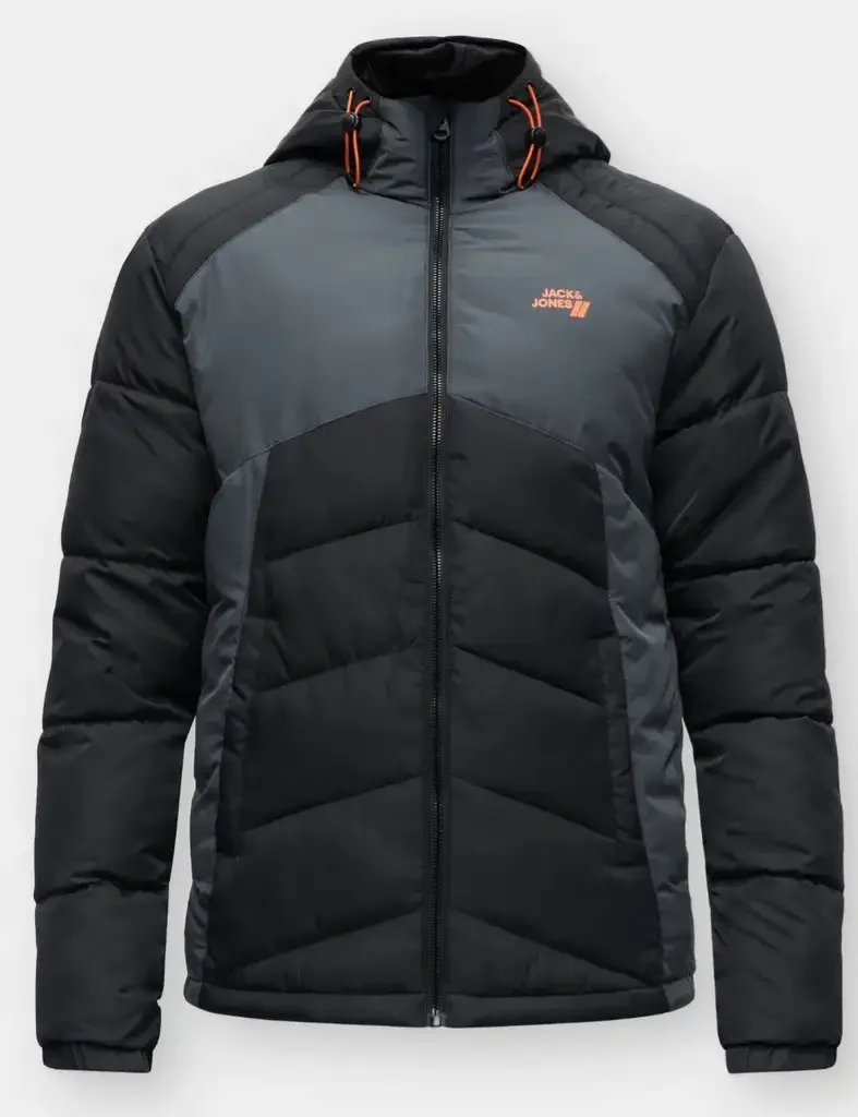 Kurtka Zimowa Jack&Jones JCOBLOCK rozm: xs-XXL 2 kolory - black i Navy Blazer