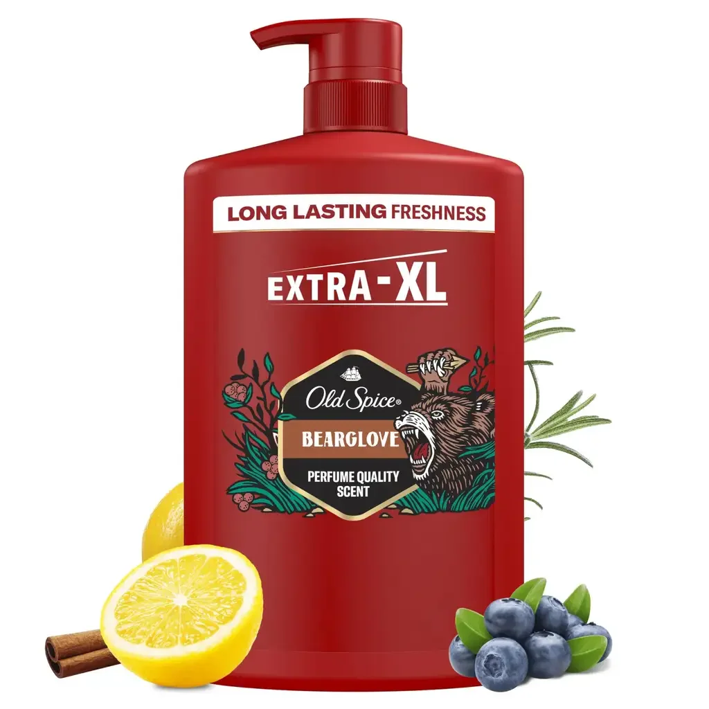 Old Spice Bearglove Żel pod prysznic i szampon dla mężczyzn 1000ml, MWZ20/100