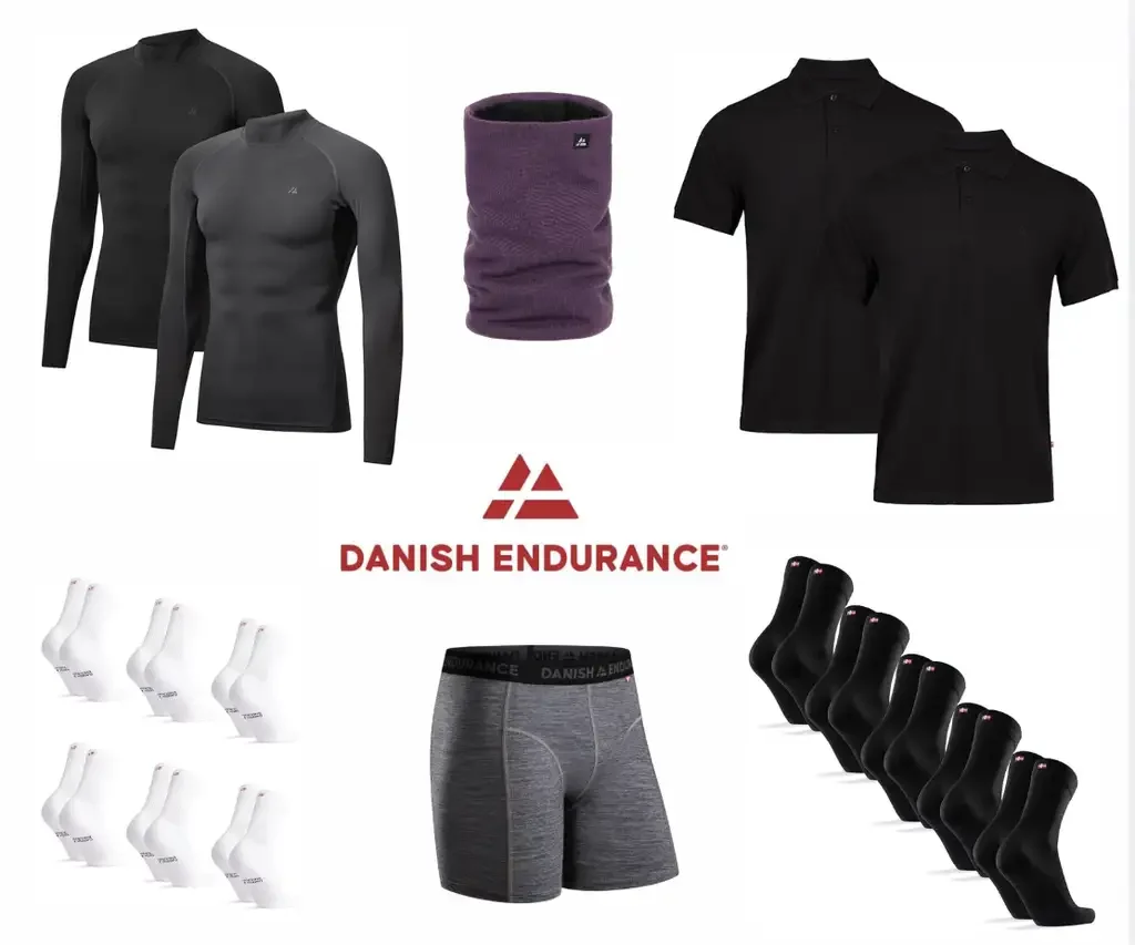 Danish Endurance w Amazon.pl: męska odzież merino i bawełna organiczna z rabatem