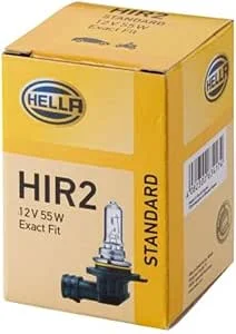HELLA 8GH 009 319-001 Halogen Żarówka - HIR2 - Standard - 12V - 55W - Żarówka z cokołem: PX22d - Pudełko