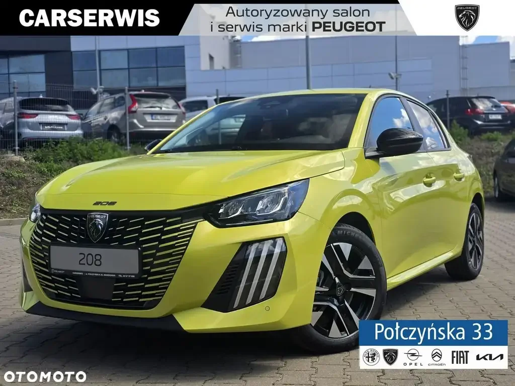 Peugeot 208 Edition 1.2 Turbo 100 KM - żółty metalik