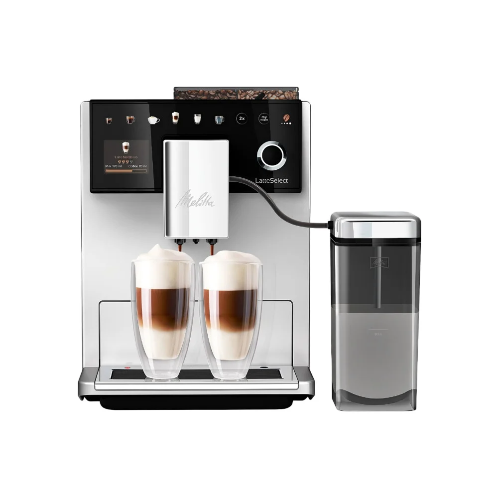 Ekspres automatyczny Melitta LatteSelect F63/0-211 z 0,5 kg kawy za 1510 zł