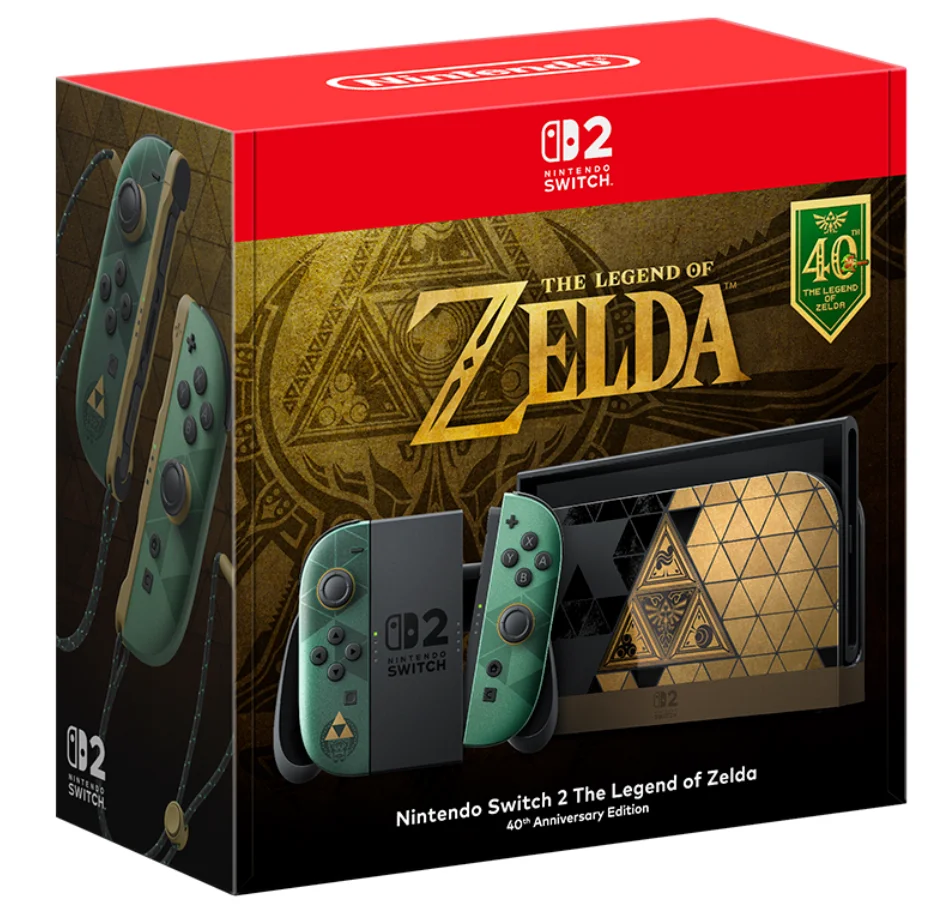 Nintendo Switch 2 256GB Edycja 40. rocznicy Zeldy – 2658,89 zł w Empiku