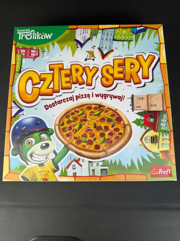 Gra planszowa cztery sery-błąd cenowy Kaufland za 5 zł