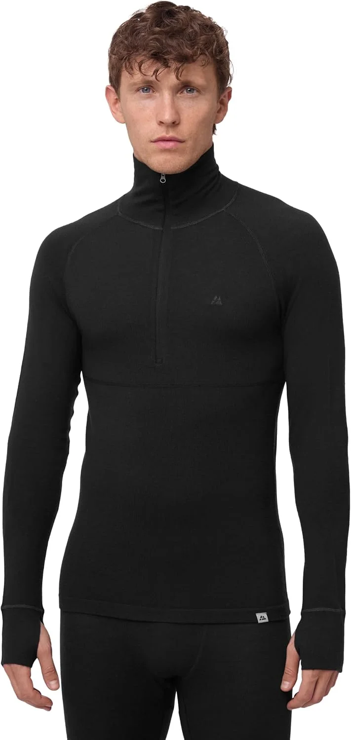 DANISH ENDURANCE: Koszulka termoaktywna 80% Merino, długi rękaw, zamek – 129,95 zł na Amazon