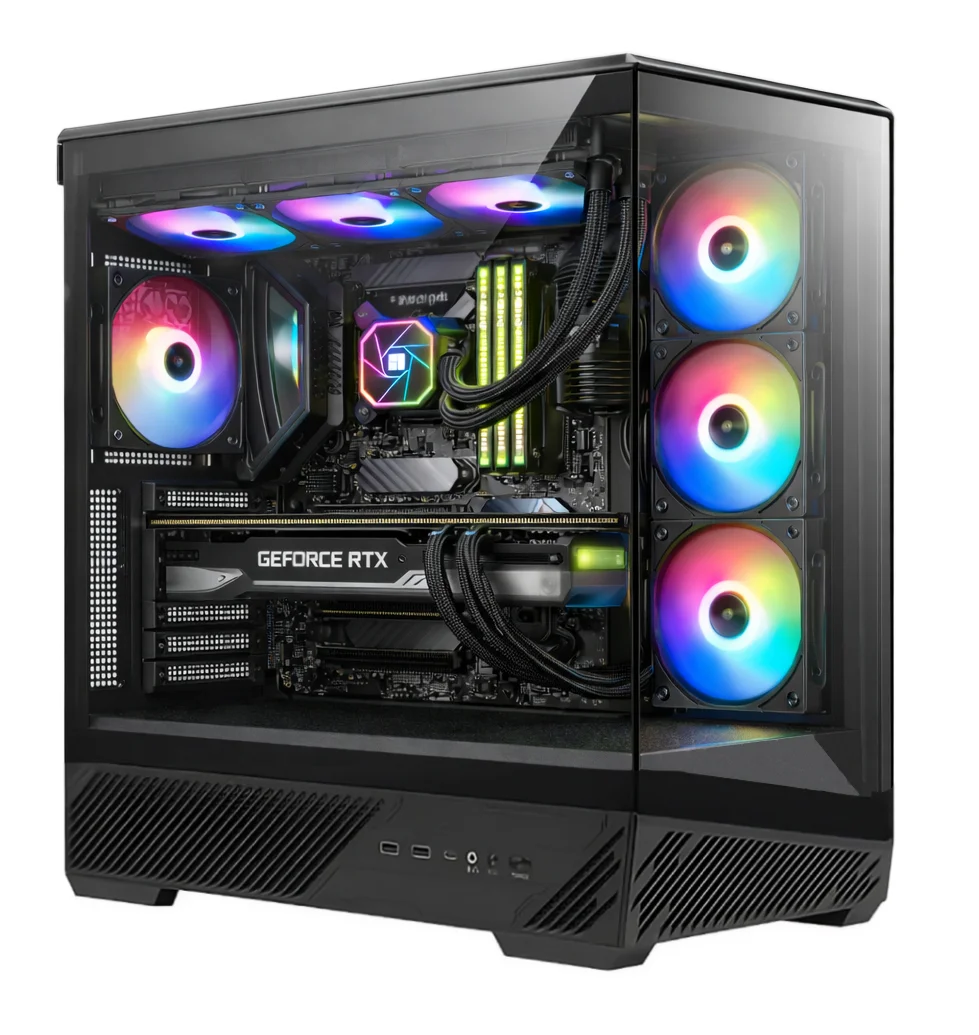 Gotowy zestaw PC: Ryzen 7 9800X3D, RX 9070 XT 16GB, 32GB DDR5