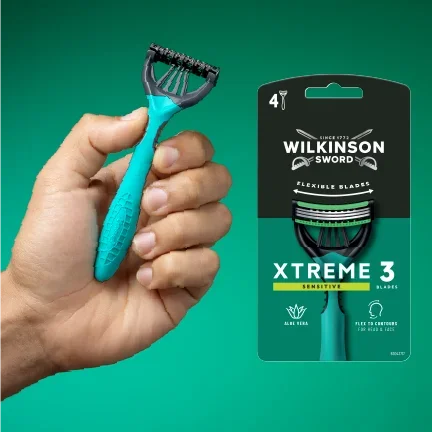 Maszynki Wilkinson Sword Xtreme3 Sensitive Comfort 24 szt w Hebe z drugim produktem za 1 zl