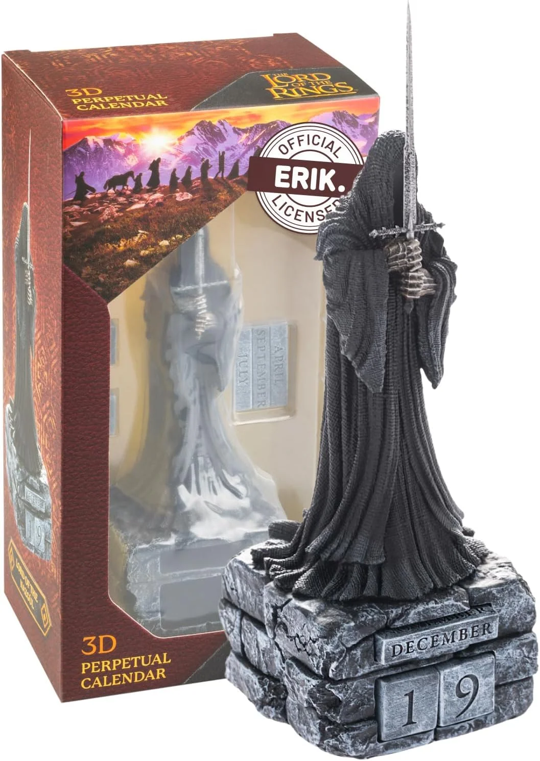 Figurka Nazgûl 23cm - kalendarz wieczny z Władcy Pierścieni na Amazon.pl