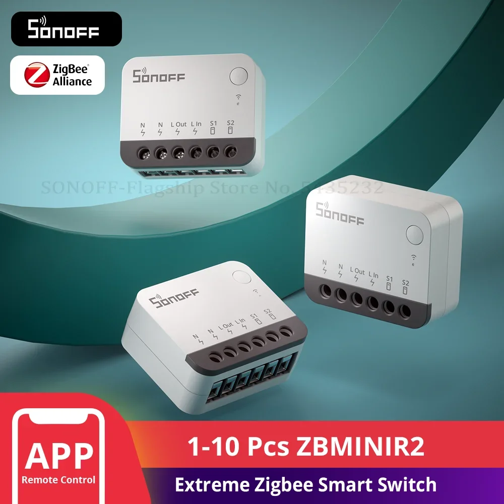 Sonoff ZBMINIR2 Zigbee 3.0 – 4 sztuki za ok. 120 zł z AliExpress