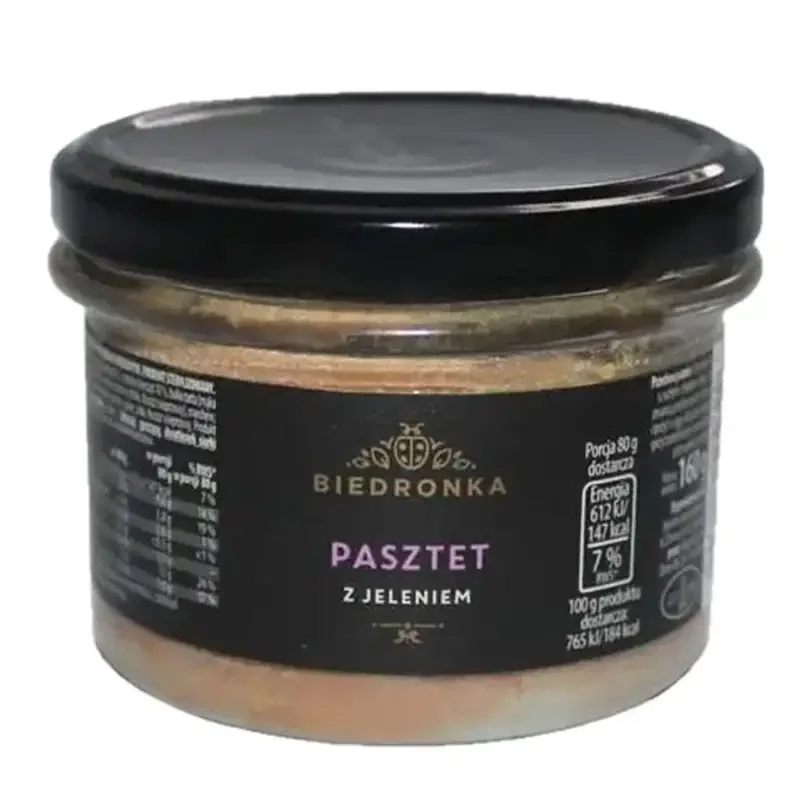 Pasztet premium z jeleniem, przy zakupie 3 szt. - Biedronka