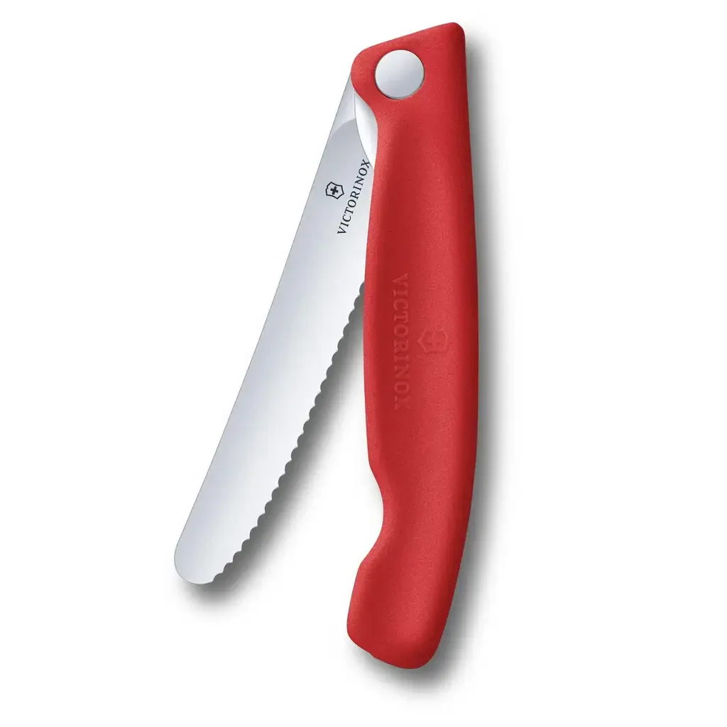 Victorinox Swiss Classic nóż składany z blokadą, "pikutek", czerwony (6.7831.FC1) | ewentualnie z Amazon.de