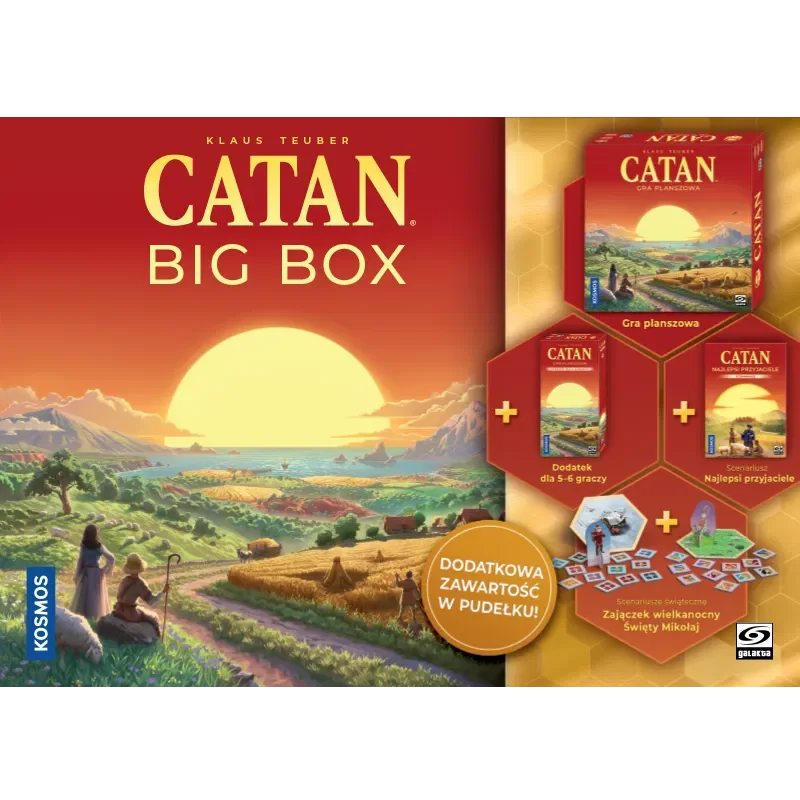Gra planszowa Catan Big Box - edycja polska w dobrej cenie