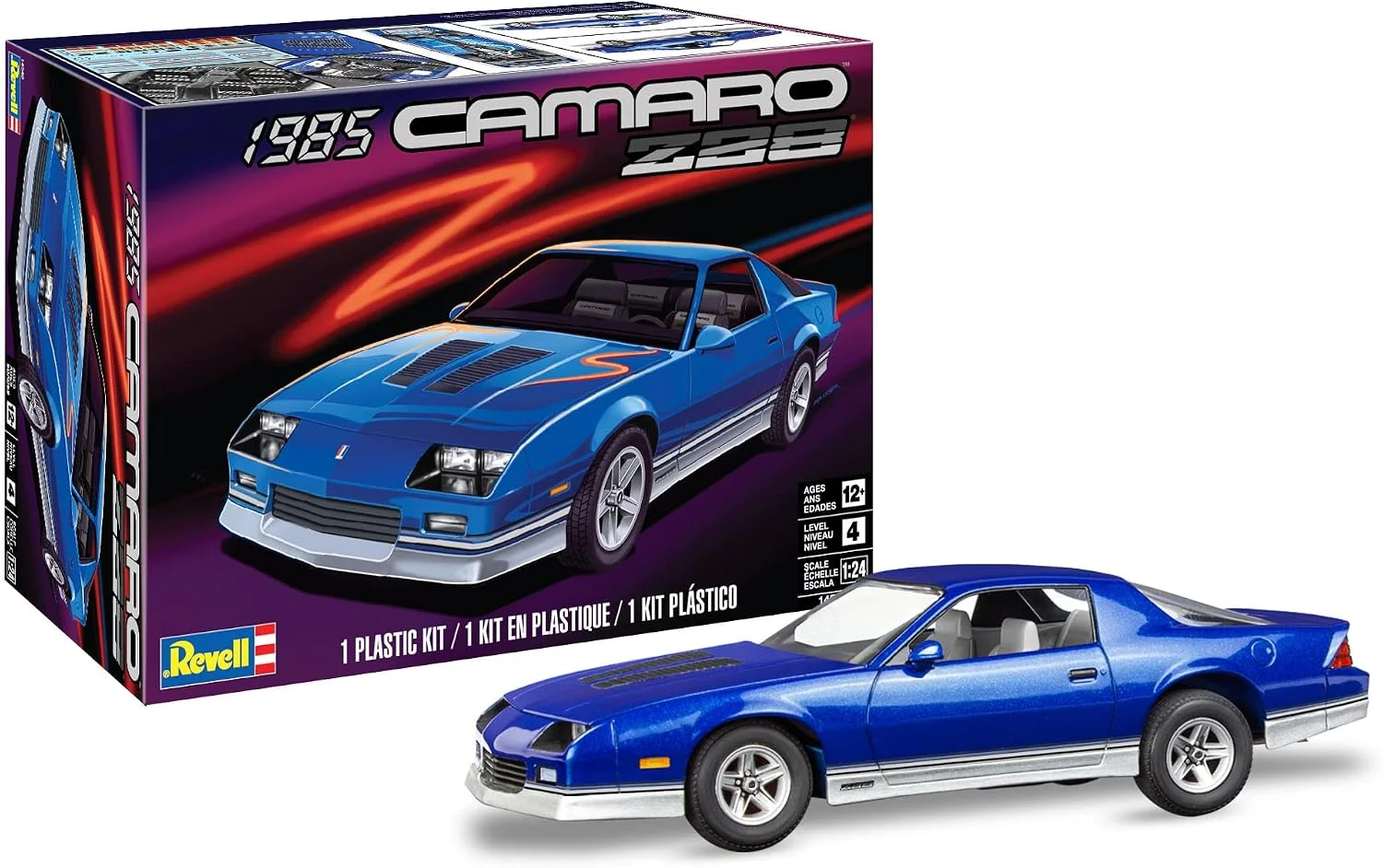 Revell Chevy Camaro Z28 1985 modelarski 1:24 za 66,63 zł