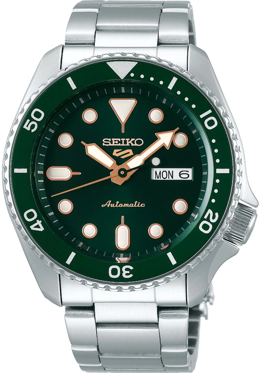 Zegarek Seiko 5 Sports SRPD63K1 Automatic – klasyk w zieleni
