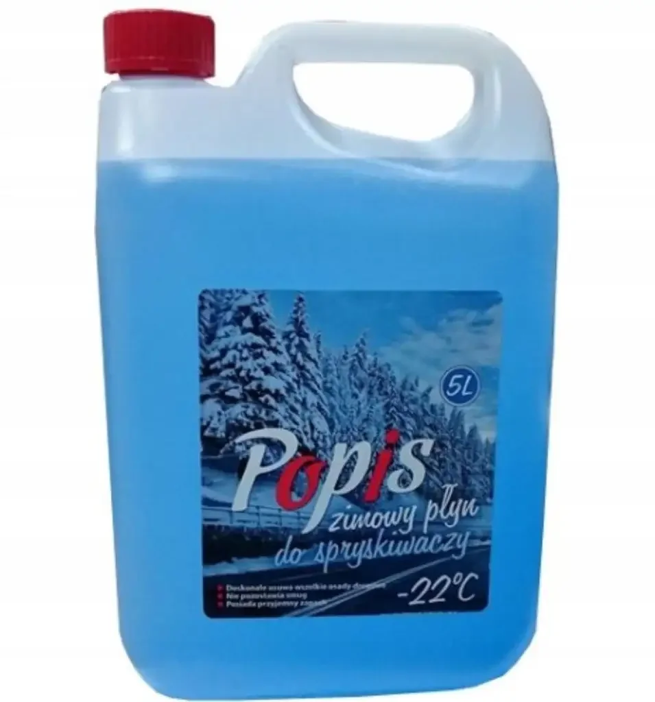 Płyn do spryskiwaczy zimowy POPIS 5L - odporny na -22°C
